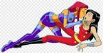 Starfire Raven Cyborg Robin Teen Titans, gagak, hewan, super