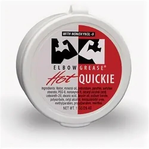 B. Cummings Elbow Grease Hot - Gleitcreme auf Ölbasis für ti