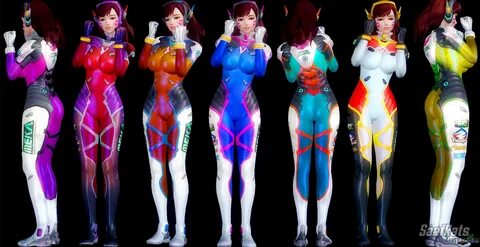 D.VA - costume pack V1.1 - Паки - Персонажи - Dead Or Alive 