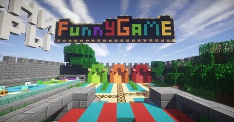 FunnyGame --- - 1.8-1.15.2 Выживание ❤ МиниИгры NoDupe, SkyB