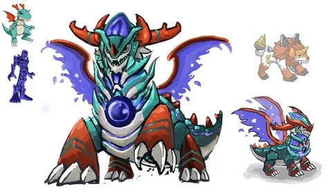 Unreleased Digimon Fusion Process on Behance