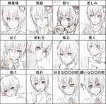 Expression Chart Allan Anime expressions, Drawing face expre