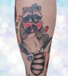 35+ Amazing Racoon Tattoos with Meanings - Body Art Guru