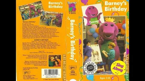 Barney's Birthday (1992) VHS full in HD - YouTube