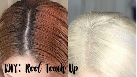 DIY: How to touch up roots for blonde hair Wella T14 - YouTu