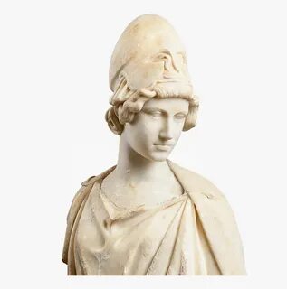 Transparent Statue Head Png - Goddess Athena Statue Transpar