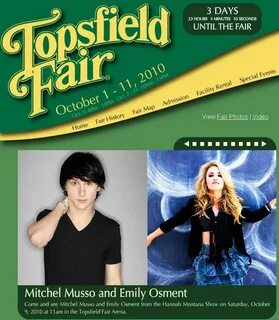 Darsu Pilami: LIVE in CONCERT: Mitchel Musso & Emily Osment 