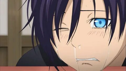 Sad Yato faces Anime Amino