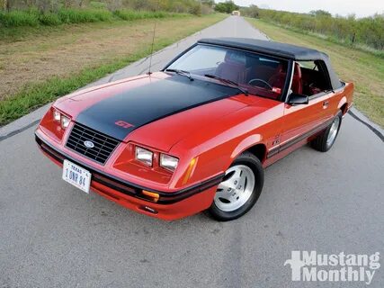 1984 Ford Mustang GT Convertible Ford mustang convertible, F