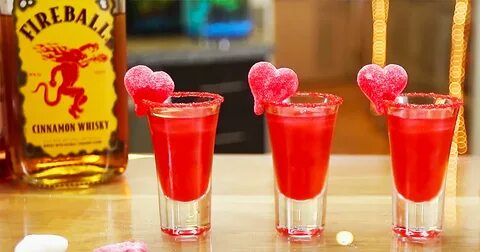 Red Hot Valentine Shot Recipe