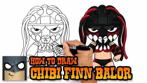How to Draw Finn Balor - WWE Superstars