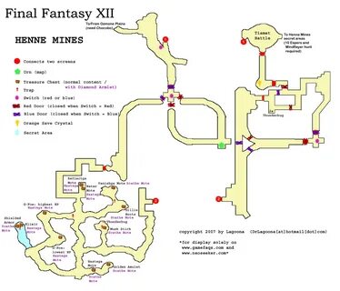 Henne Mines Treasure Map - Map Of Farmland Cave