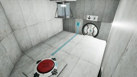 First Test Chamber of the game (04/25/2018) image - Portal R