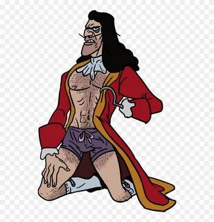 Crocodile Clipart Captain Hook's - Illustration - Png Downlo