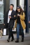 Gemma Chan and Dominic Cooper looked besotted as they stroll
