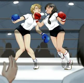 Женский бокс аниме - 20 фото - картинки и рисунки: скачать б