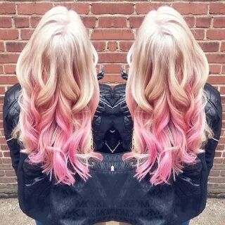 Platinum blonde with pink highlights!!!! In love Pink blonde