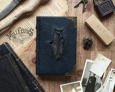 Tom Riddle's diary - small size version by MilleCuirs Book o