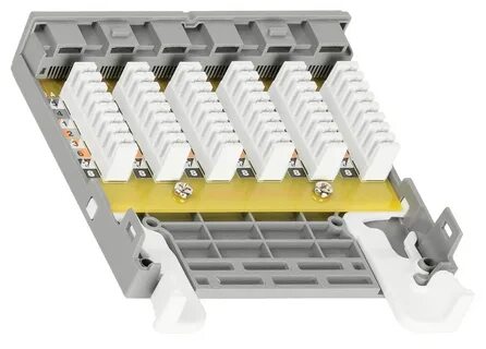 NIKOMAX NMC-CJ06UE2-1S-GY - Кассетный модуль-вставка, для па