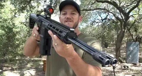 Video: Demolition Ranch Tests Out a Double-Barreled AR, the 