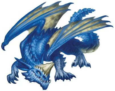 Вирмлинг синего дракона (Blue Dragon Wyrmling) Существа Инст