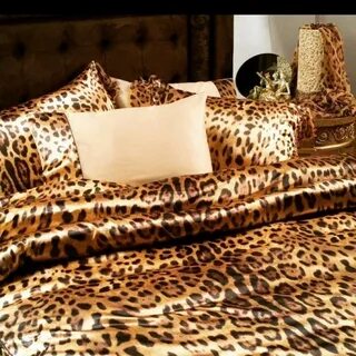 LUXURY TIGER BROWN ANIMAL THEME PRINTED DUVET QUILT COVER BE