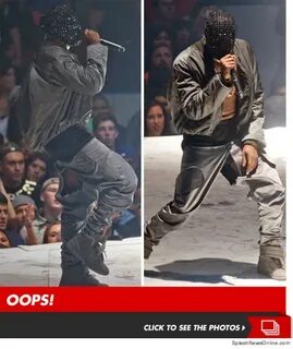 Kanye West -- PEEP DEEZ NUTS ... Crotch Rips During Seattle 