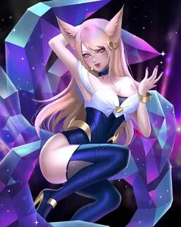 More KDA Ahri fanarts 💜 First one is by @gumaee 💜 League of 