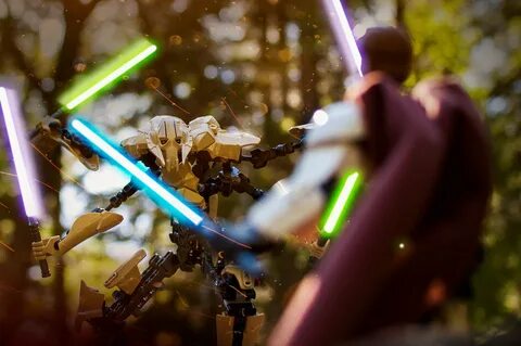 General Grievous Vs Obi-Wan BricksDaily