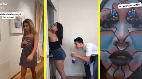 Couple Pranks Tiktoks Funny Tiktok Couple Pranks And Goals C