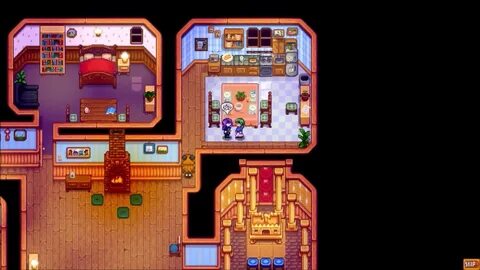 Stardew Valley: Pierre and Caroline's Heart Events - YouTube