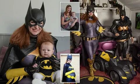 Batgirl superfan on how she's spent £ 10K on costumes and 'b