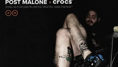 Post Malone и Crocs запускают коллаборацию - новости PROfash