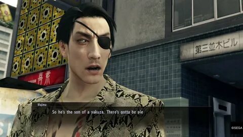 YAKUZA 0 Majima meets Ryuji Goda (the Dragon of Kansai) - Yo