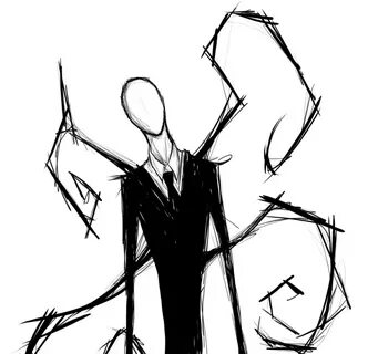 Slender man by BrokenDoll777 on DeviantArt Scary drawings, S