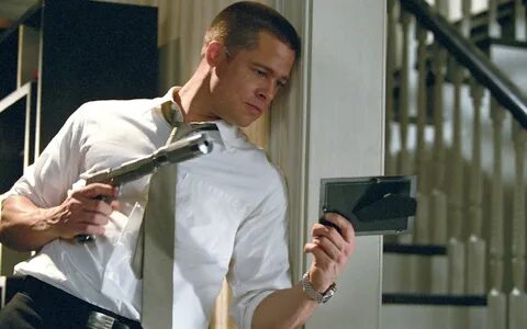 Phone wallpaper: Brad Pitt, Movie, Mr & Mrs Smith free download #624095