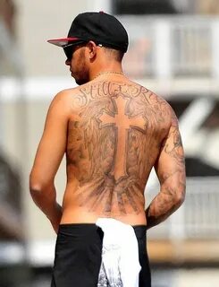 Pin by Drina Bolton on Lewis Hamilton Neck tattoo, Back tatt