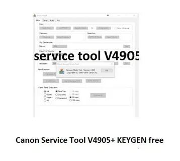 Canon Service Tool V5204 - Resep Masakan