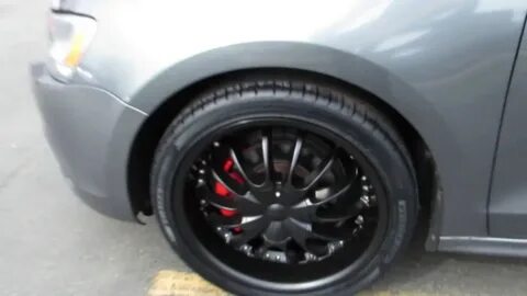 2011 VOLKSWAGEN JETTA WITH 18 INCH BLACK RIMS & TIRES - YouT