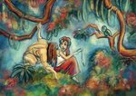 Tarzan and Jane - Tarzan and Jane tagahanga Art (34614911) -