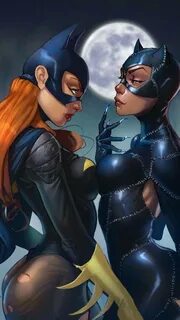 Batgirl & Catwoman