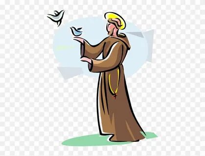 Picture2 - St Francis Of Assisi Clip Art - Free Transparent 