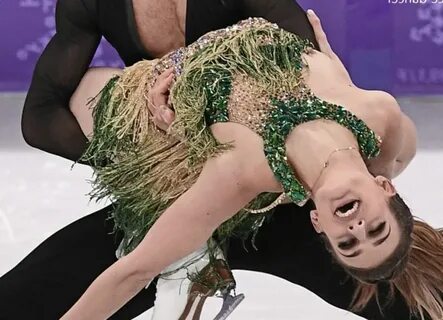 Gabriella Papadakis PyeongChang Olympic nipslip - Nuded Phot