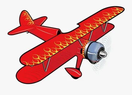 Airplane Aircraft Propeller Illustration - Dibujo Aeroplano 