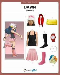 Dress Like Dawn (Hikari) Anime inspired outfits, Pokemon cos