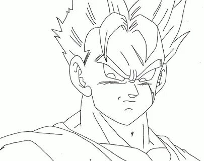 Future Gohan Coloring Pages - High Quality Coloring Pages - 