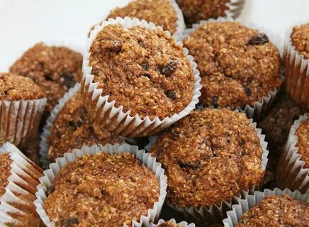 vegan raisin bran muffins Healthy bran muffin recipe, Health