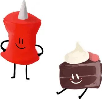 Bfb Bfdi Cake - Pin Bfb Clipart - Full Size Clipart (#356188