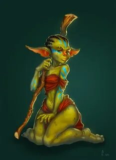 Goblin+Pinup+by+Frayde.deviantart.com+on+@DeviantArt Charact