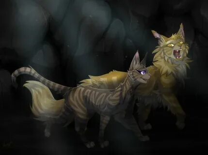 LionHeather - Moonlight Shadow by Kocurzyca Warrior cats art